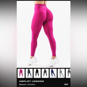 Aphalete Amplify Leggings - Magenta